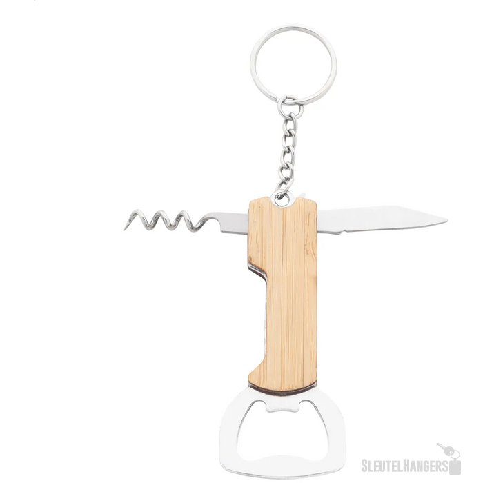 Sukubo Mini Flesopener Sleutelhanger Natuurlijk
