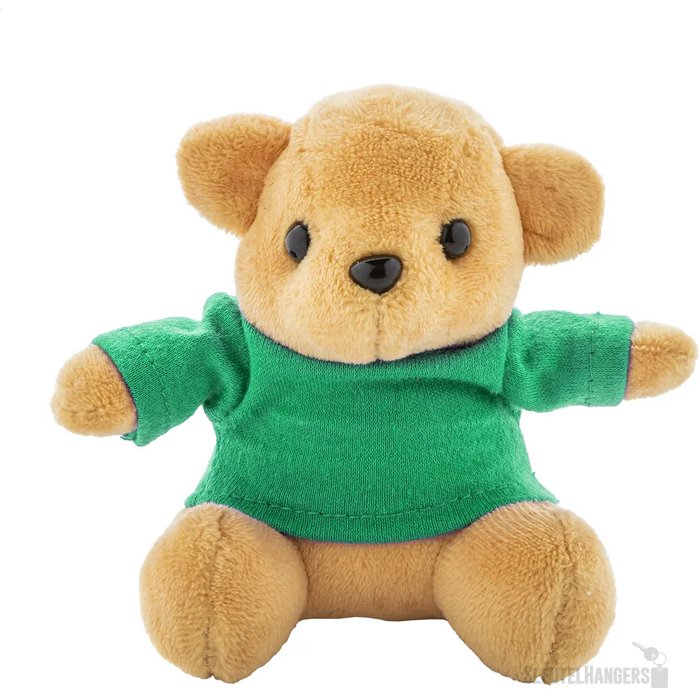 Teddyfob Pluche Teddybeer Sleutelhanger Groen