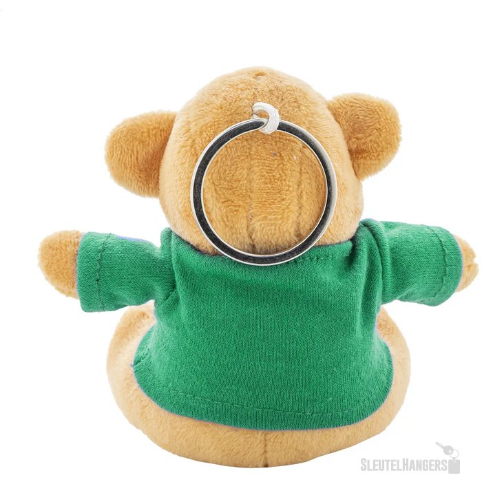 Teddyfob Pluche Teddybeer Sleutelhanger Groen