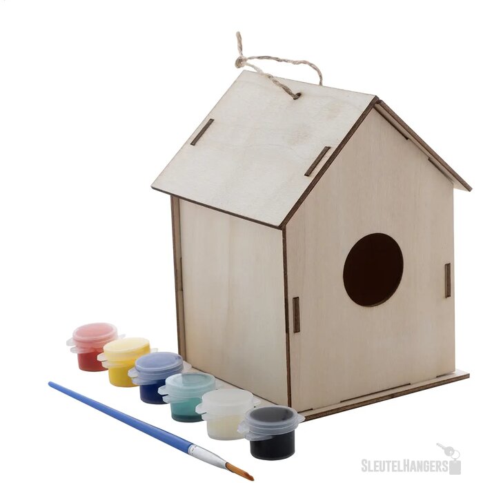 Titmice Doe-Het-Zelf Vogelhuisje Natuurlijk