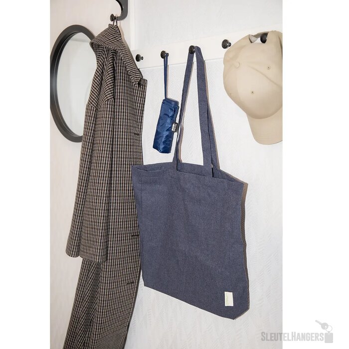 Totepex Hue Gerecyclede Katoenen Boodschappen Tas Donker Blauw