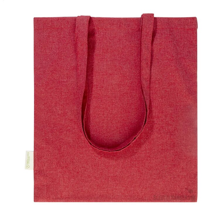 Totepex Hue Gerecyclede Katoenen Boodschappen Tas Rood