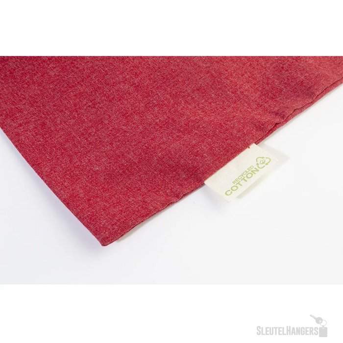 Totepex Hue Gerecyclede Katoenen Boodschappen Tas Rood