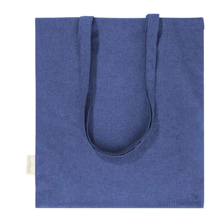 Totepex Hue Gerecyclede Katoenen Boodschappen Tas Blauw