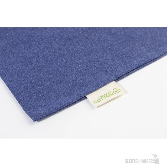 Totepex Hue Gerecyclede Katoenen Boodschappen Tas Blauw
