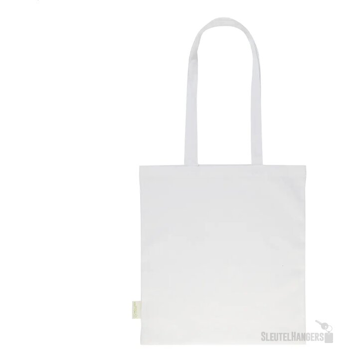 Totepex Hue Gerecyclede Katoenen Boodschappen Tas Wit
