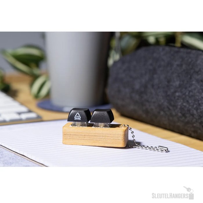 Typoo Antistress Sleutelhanger Zwart