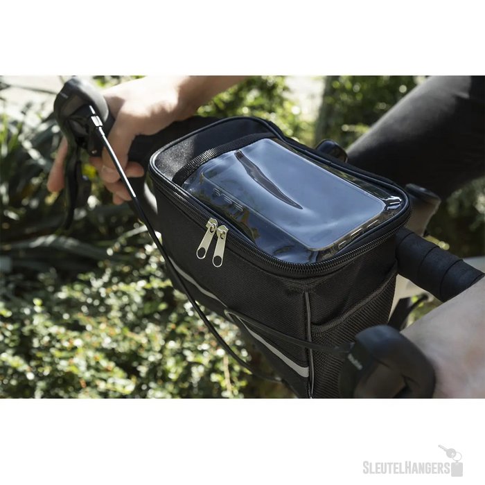 Velofon Plus Rpet Fiets Mobiele Houder Tas Zwart