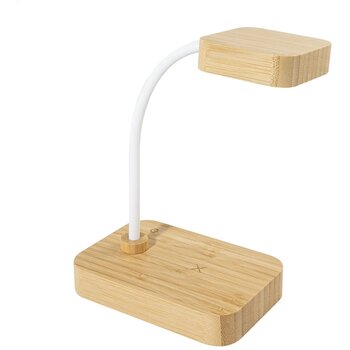 Voltglow Bureaulamp Met Draadloze Oplader Natuurlijk