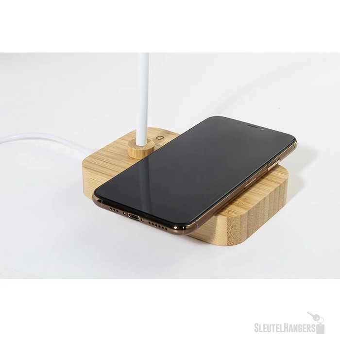 Voltglow Bureaulamp Met Draadloze Oplader Natuurlijk