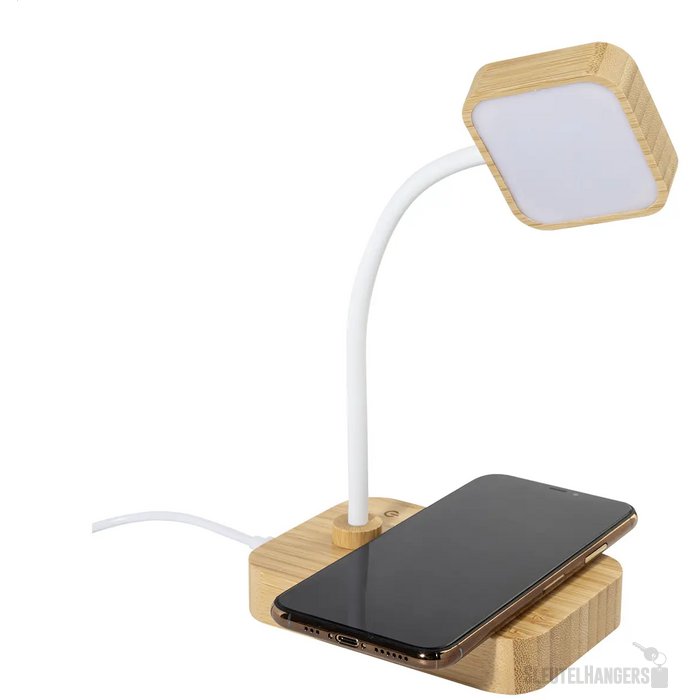 Voltglow Bureaulamp Met Draadloze Oplader Natuurlijk
