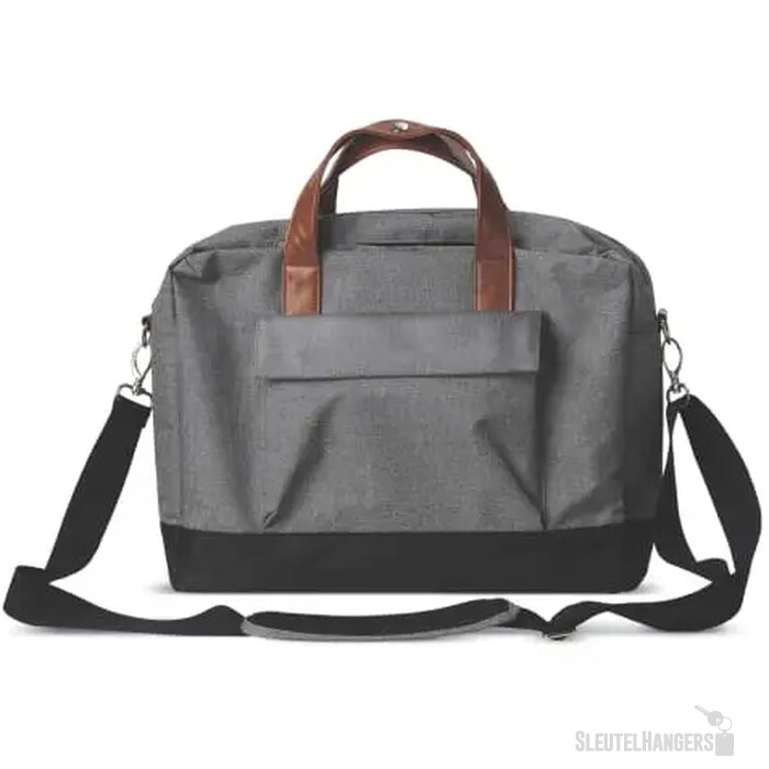 Laptoptas Brixton grijs / zwart