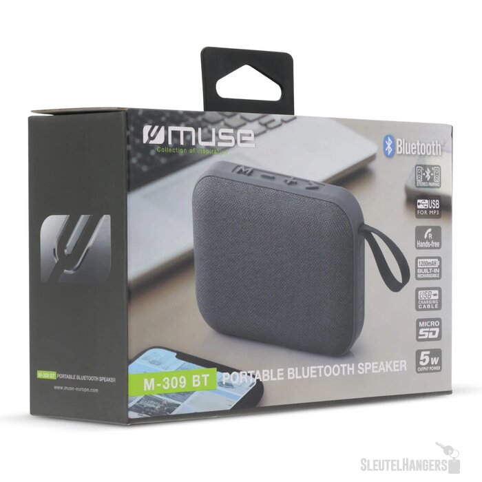 M-307 | Muse 5W Bluetooth Speaker zwart