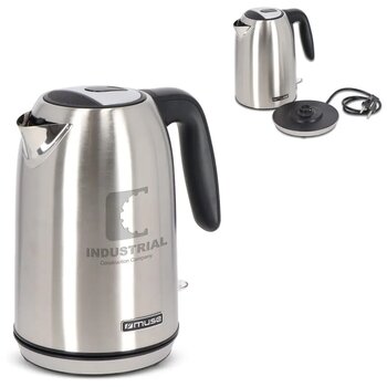 MS-015|Muse Waterkoker Roestvrij Staal zilver
