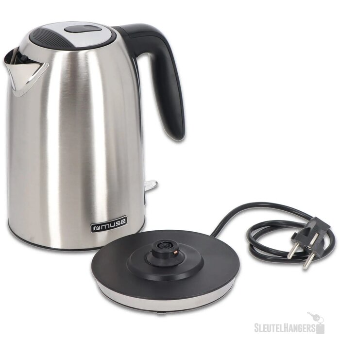 MS-015|Muse Waterkoker Roestvrij Staal zilver