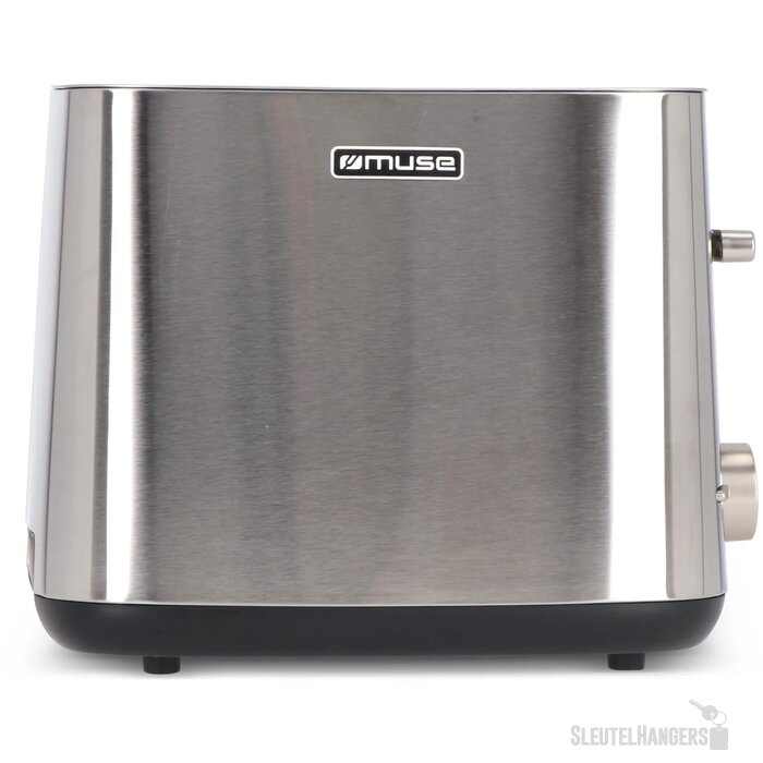 MS-115|Muse Toaster Roestvrij Staal zilver