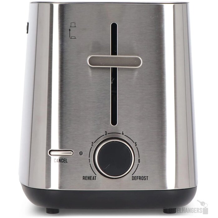 MS-115|Muse Toaster Roestvrij Staal zilver