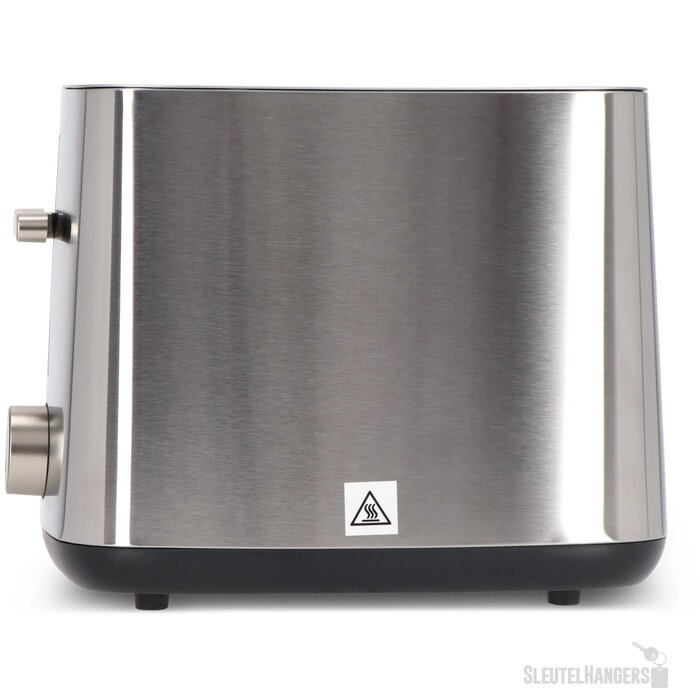 MS-115|Muse Toaster Roestvrij Staal zilver