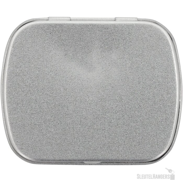 Mini pepermuntdoosje zilver