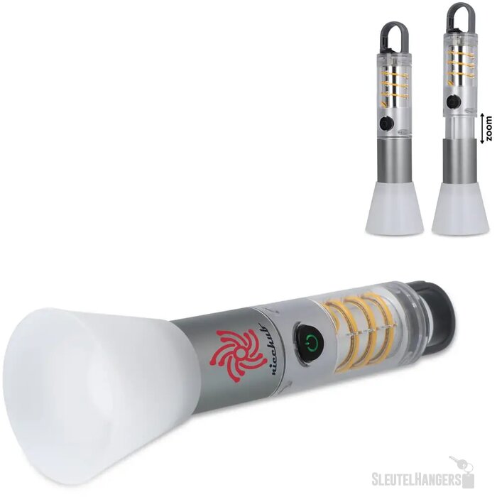 Multifunctionele zaklamp van gerecycled materiaal