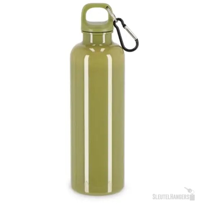 Nina waterfles R-PET 750 ml Hardcolour olijfgroen