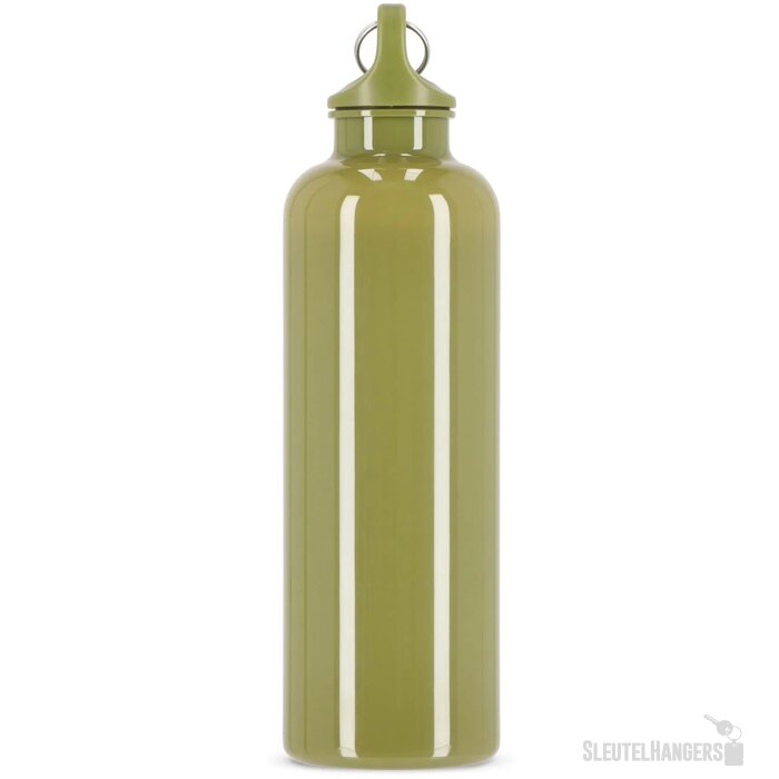 Nina waterfles R-PET 750 ml Hardcolour olijfgroen