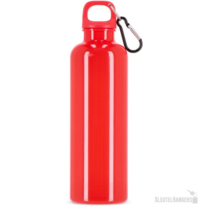 Nina waterfles R-PET 750 ml Hardcolour rood