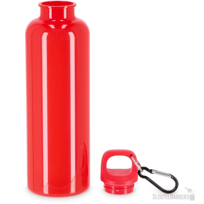Nina waterfles R-PET 750 ml Hardcolour rood