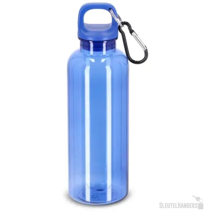 Noa waterfles R-PET 500 ml Transparant transparant / blauw