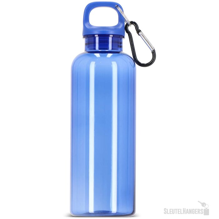 Noa waterfles R-PET 500 ml Transparant transparant / blauw