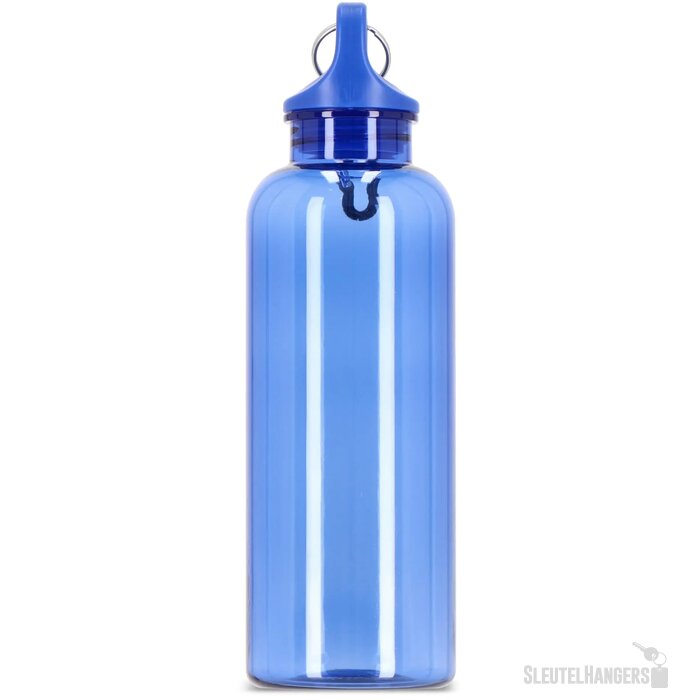Noa waterfles R-PET 500 ml Transparant transparant / blauw