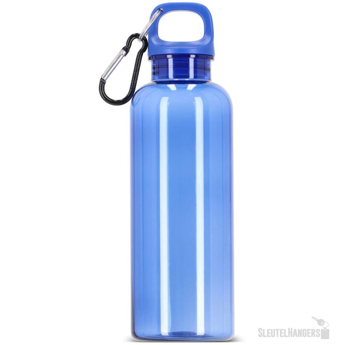 Noa waterfles R-PET 500 ml Transparant transparant / blauw