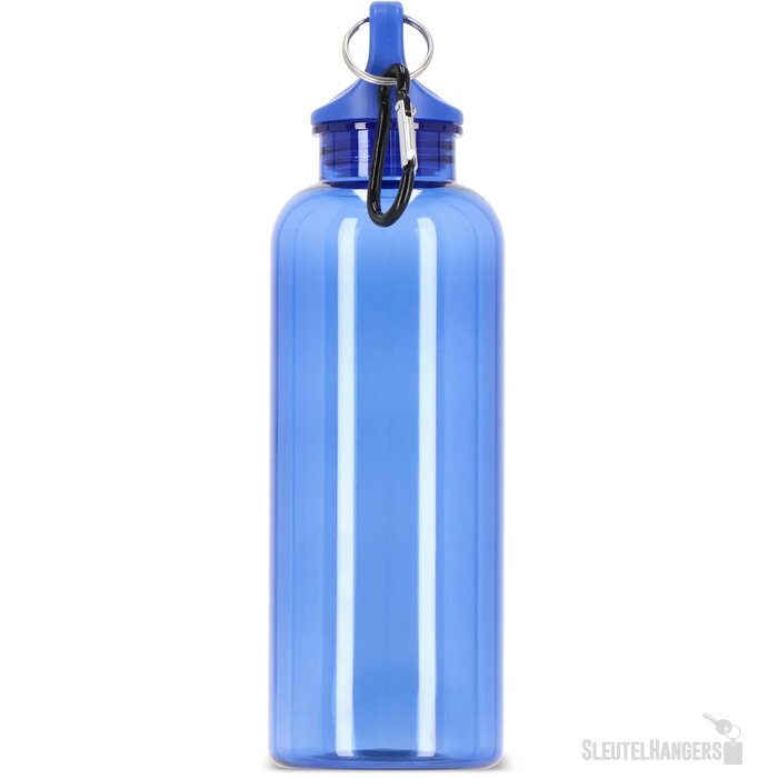 Noa waterfles R-PET 500 ml Transparant transparant / blauw