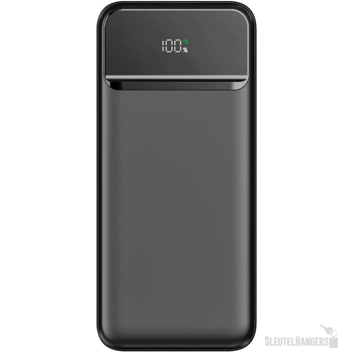 Nolu Powerbank met LED Display 20000 mAh zwart