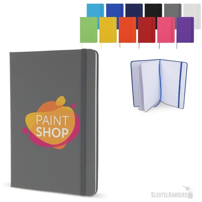 Notitieboek A5 PU met puntraster pagina's