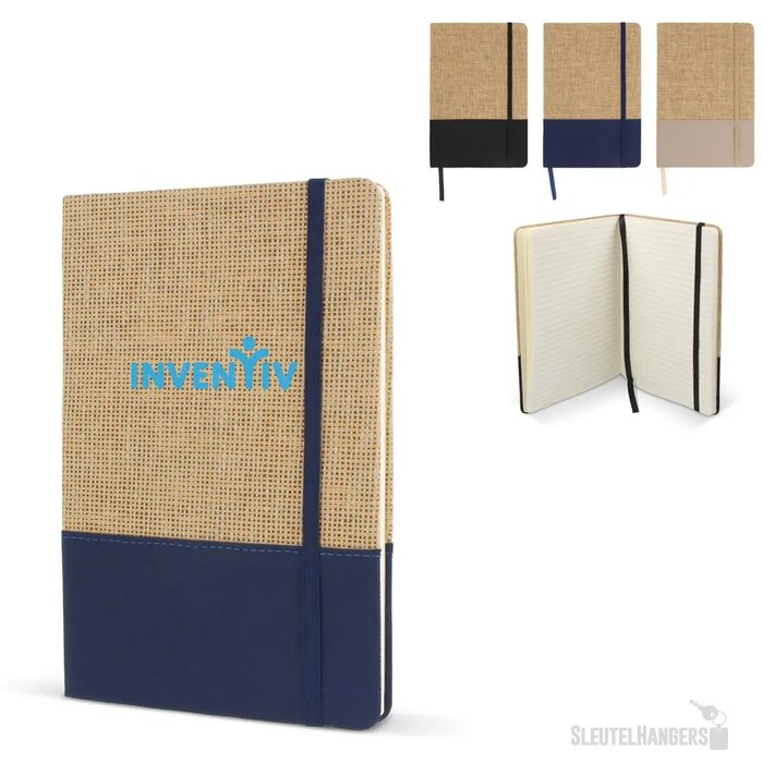 Notitieboek jute R-PET