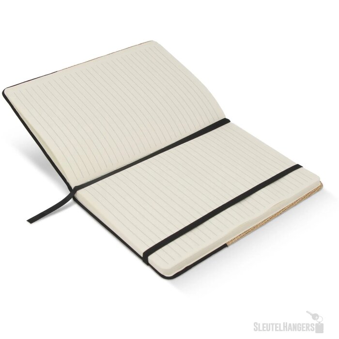 Notitieboek jute R-PET zwart