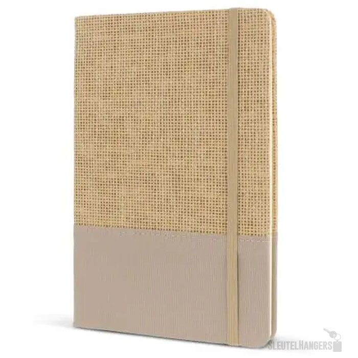 Notitieboek jute R-PET ecru