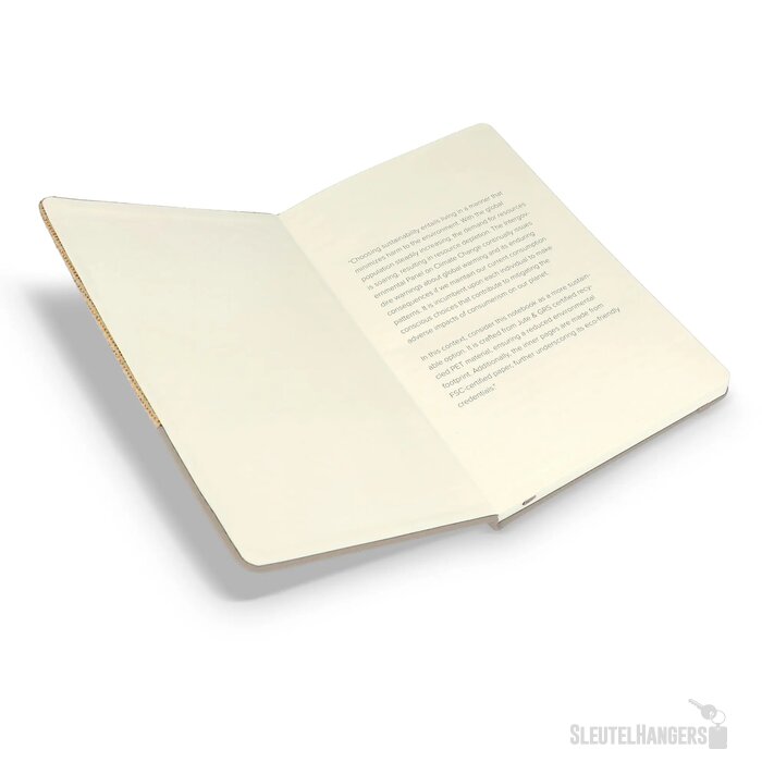 Notitieboek jute R-PET ecru