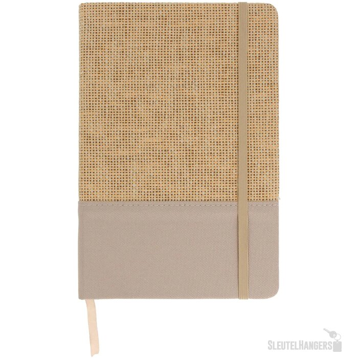 Notitieboek jute R-PET ecru