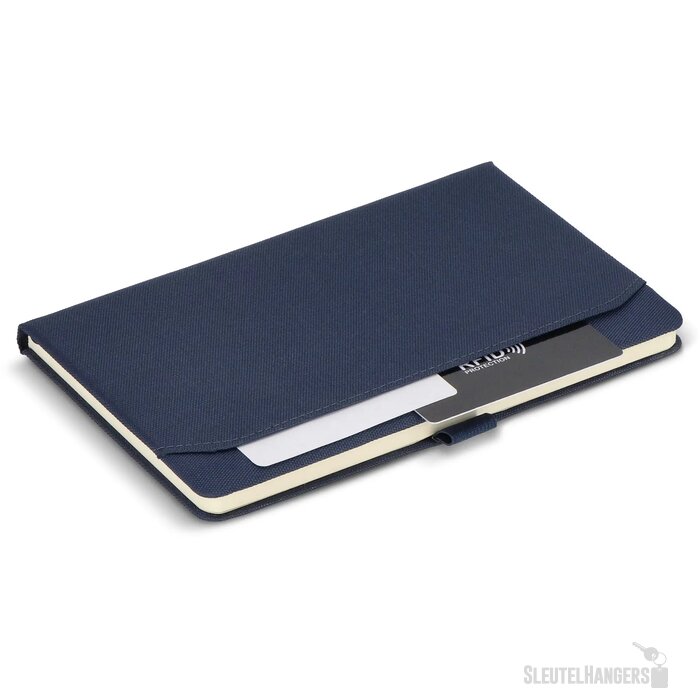 Notitieboek met vak Ashira A5 donkerblauw