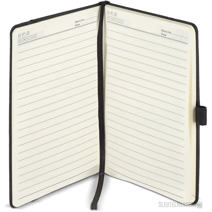 Notitieboek met vak Ashira A5 zwart