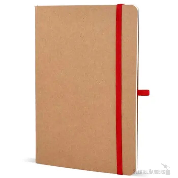 Notitieboek met zachte kaft Kraftpapier A5 rood