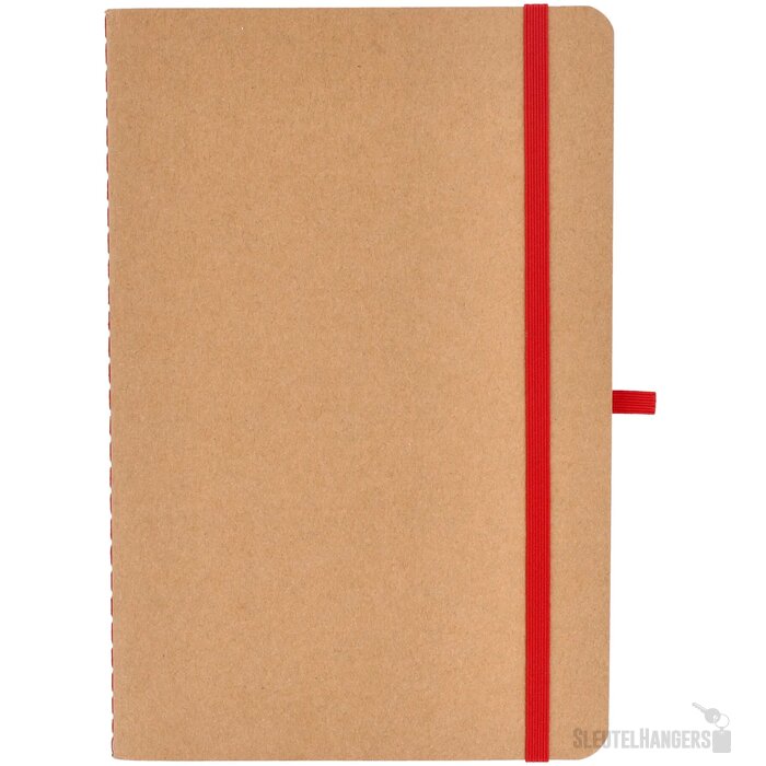 Notitieboek met zachte kaft Kraftpapier A5 rood