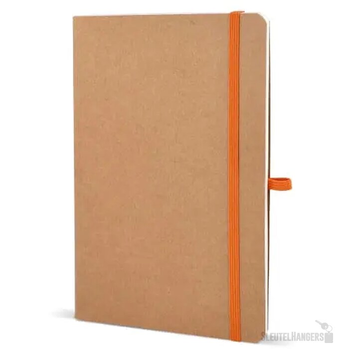 Notitieboek met zachte kaft Kraftpapier A5 oranje