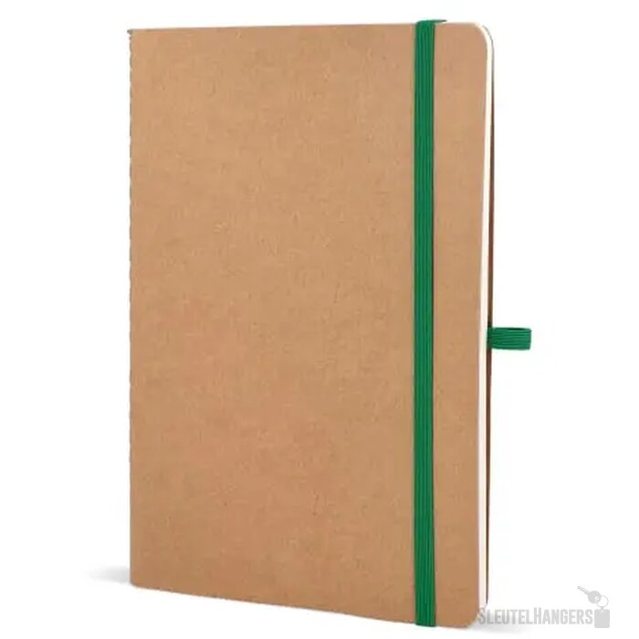 Notitieboek met zachte kaft Kraftpapier A5 groen