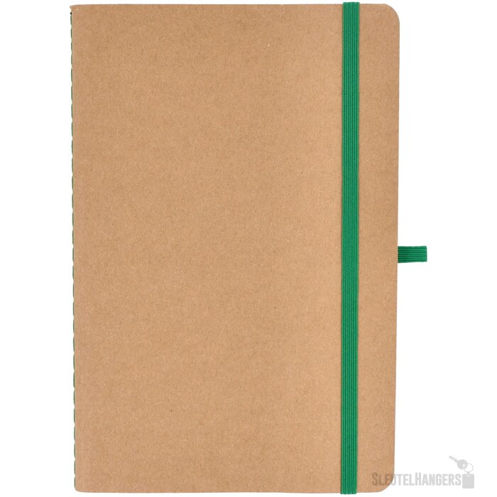 Notitieboek met zachte kaft Kraftpapier A5 groen