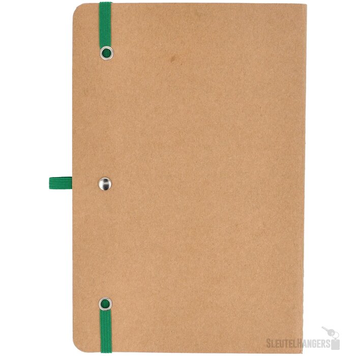 Notitieboek met zachte kaft Kraftpapier A5 groen