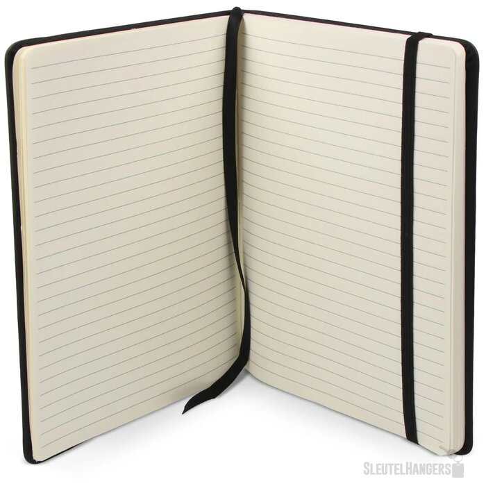 Notitieboek R-PET/PU A5 zwart