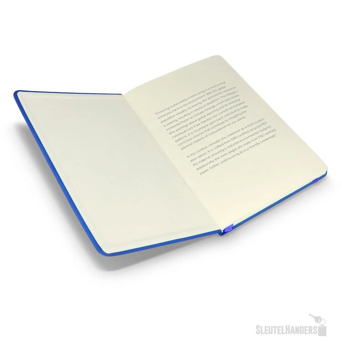 Notitieboek R-PET/PU A5 blauw